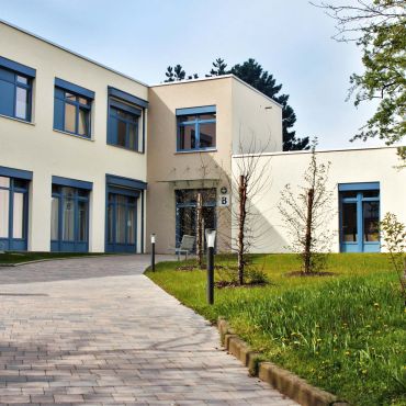 Eingangsbereich Praxis für Pränatalmedizin im Perinatalzentrum Altona